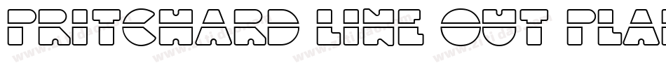 Pritchard Line Out Plain字体转换